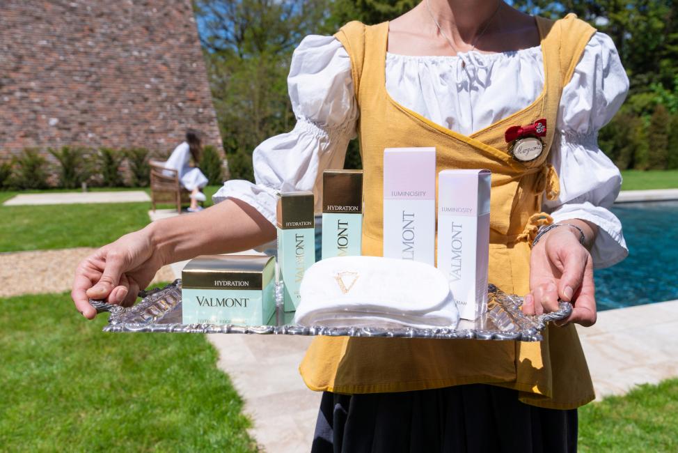 A sensory journey with Valmont treatments.